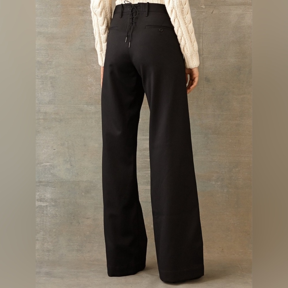 RRL Double RL Navy Sailor Wool Pants